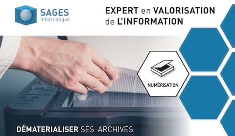 Dématérialiser ses archives : nouvelle brochure SAGES