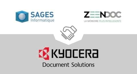 SAGES Informatique et KYOCERA signent un partenariat pour la solution Zeendoc