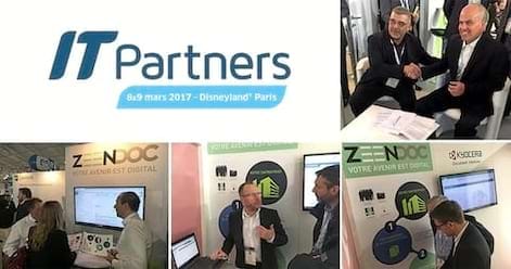 Zeendoc était présent au salon IT Partners 2017