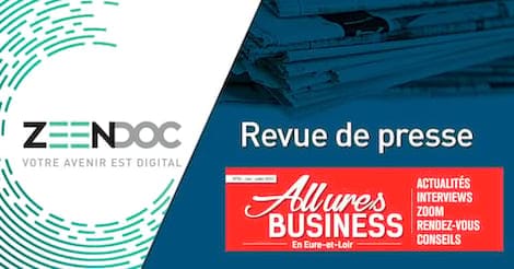 [REVUE DE PRESSE] Allures Business – Le Groupe Idemaps présente Zeendoc