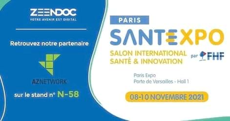 [SALON SANTEXPO] Retrouvez notre partenaire AZ Network !