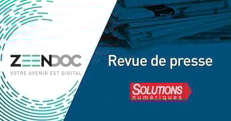 [Revue de Presse] La GED Zeendoc se prépare pour la facturation électronique obligatoire