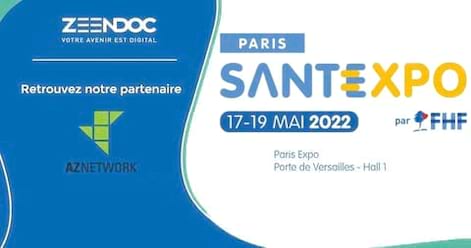 [SALON SANTEXPO 2022] RETROUVEZ NOTRE PARTENAIRE AZ NETWORK !