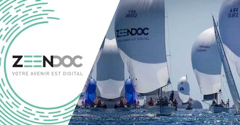 Championnat du Monde IRC/ORC 2022. Zeendoc sur la ligne de départ avec Sages Informatique