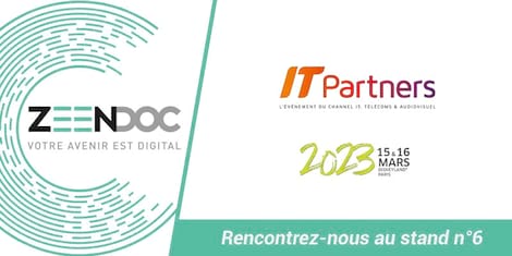 Retrouvez-nous au Salon IT Partners les 15 et 16 mars 2023