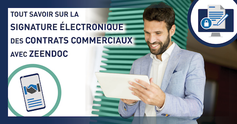 La signature électronique des contrats commerciaux
