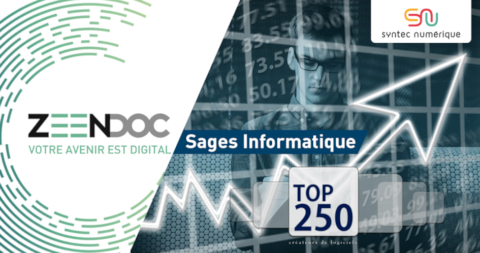 Sages Informatique, éditeur de la Ged Zeendoc, se hisse à la 174° position du top 250 des éditeurs de logiciels français