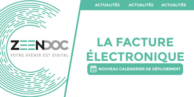 La généralisation de la facturation électronique interviendra en 2026 et en 2027