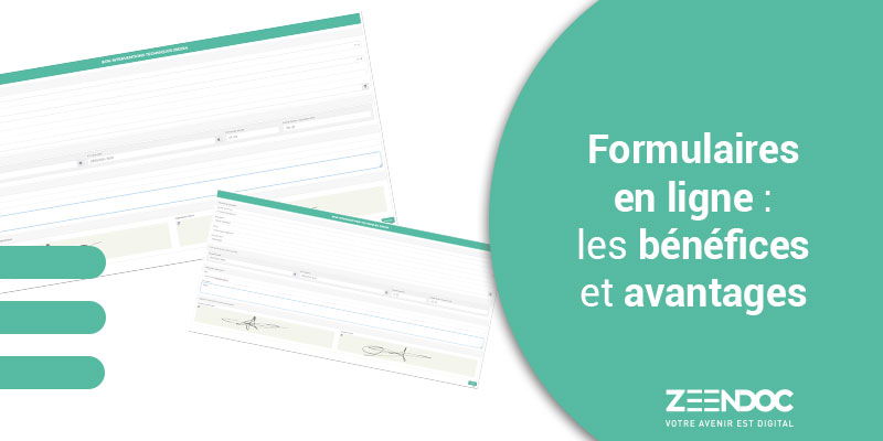 Utilisation des formulaires en ligne : les bénéfices et avantages