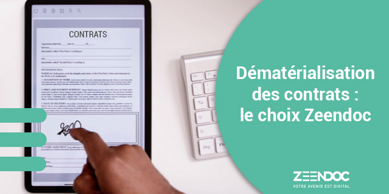 Dématérialisation des contrats de travail avec Zeendoc : un processus de recrutement optimisé