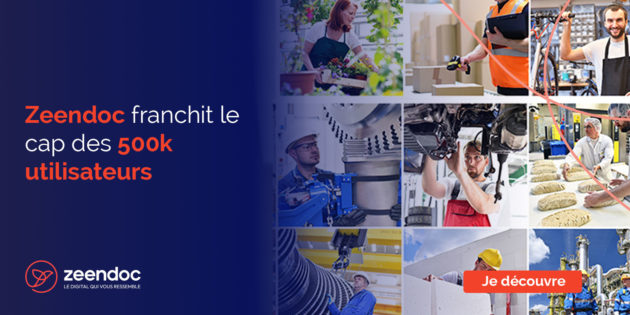 Zeendoc franchit le cap des 500 000 utilisateurs !