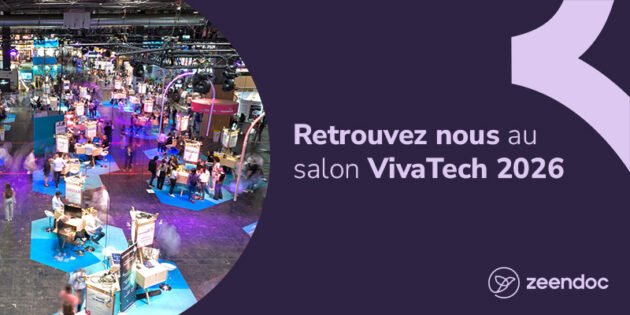 Zeendoc à VivaTech 2026 : Venez découvrir le futur de l IA Documentaire et de la Dématérialisation !